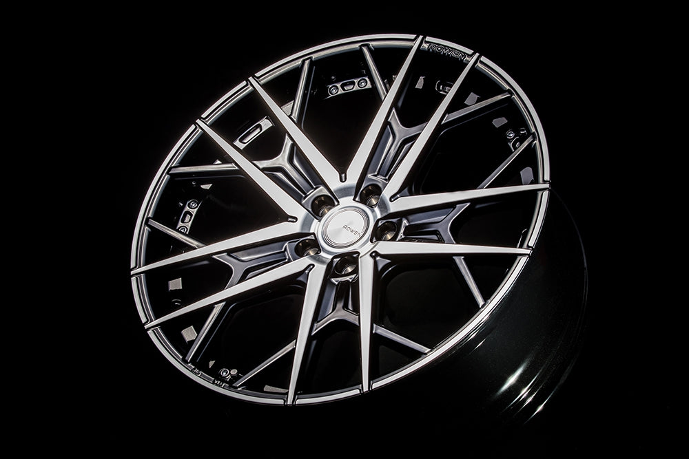 Rowen RRS001 - 20x8.5J - 5x114.3 - ET: 35 (Black/Polish) - 5x114-3 - RRS001-2021aw208.5355x114.3BP