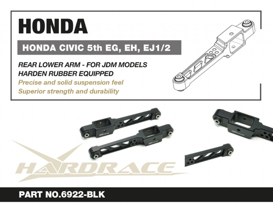 Hardrace - Hardrace - 6922-BLK - Rzcrewgarage