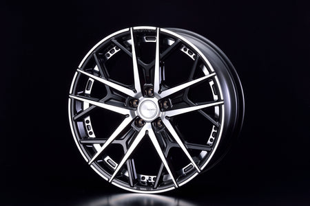 Rowen RRS001 19AW - 19x8.5J - 5x114.3 - ET: 45 (BK BLACK/POLISH) - 5x114-3 - RRS001-19aw198.5455x114.3BKBP