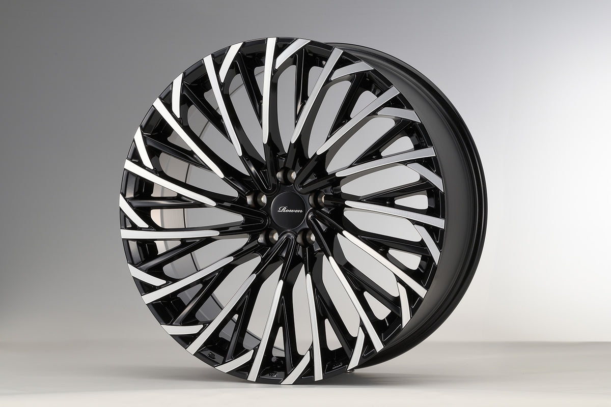 Rowen Flamme Ignite - 20x8.5J - 5x120 - ET: 42 (Black Polish) - 5x120 - FL2-2085-42BP