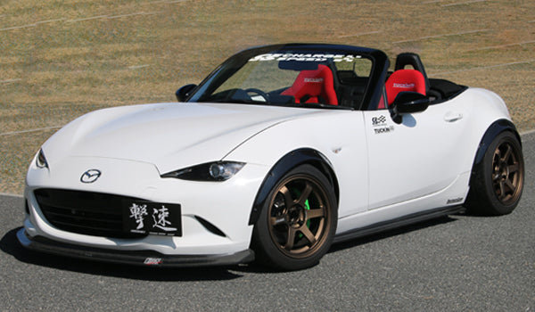 Charge Speed - 3 pieces Bottom Line Body Kit (Carbon) - Mazda - MX-5 Miata Roadster ND - 3046-146-246C - Rzcrew Garage