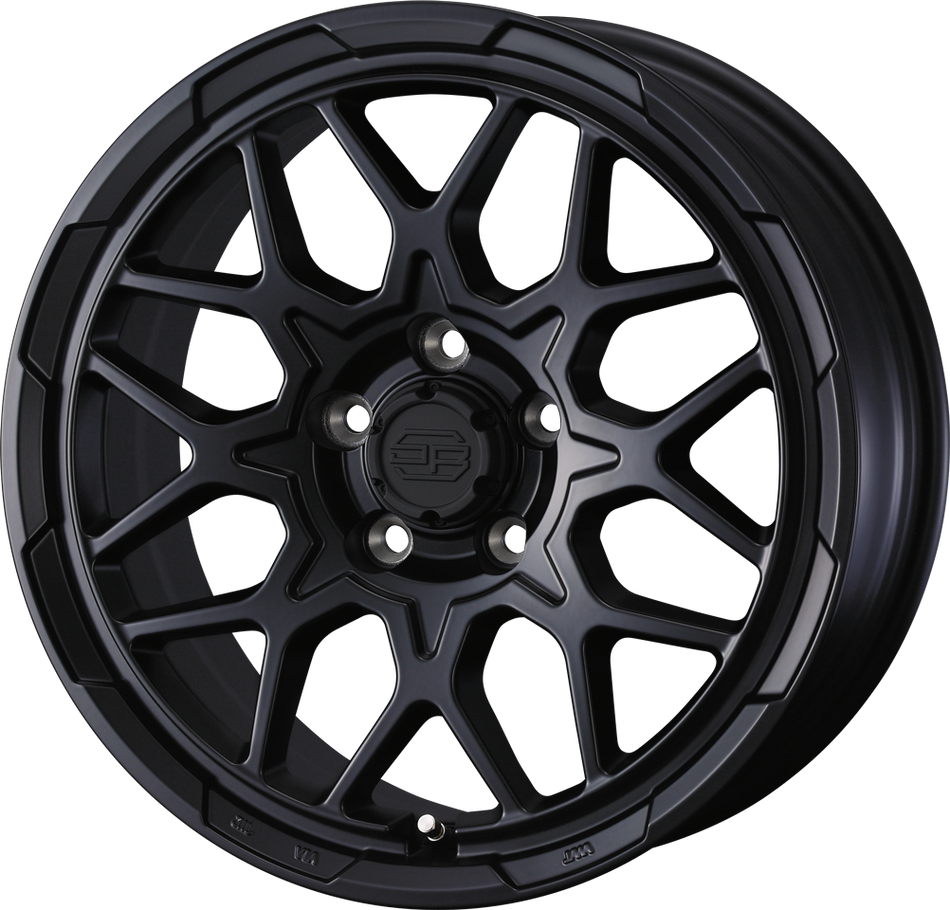 Weds Adventure Stadtberge - 14x5J - 4x100 - ET: 39 (Semi Mat Black) - 4x100 - 42620