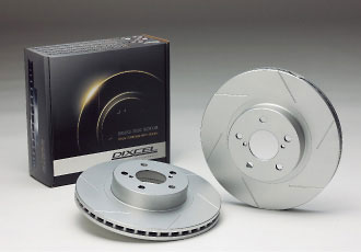 Dixcel Slotted Rear Rotors - Honda - DB6 - 335-2538-SD - Rzcrewgarage