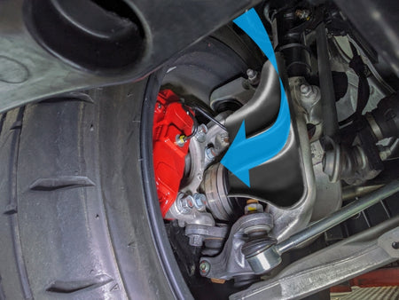 Cusco Japan - Brake Cooling Plate - Honda - Civic Type R FL5 - Default Title 3F7 340 A - Rzcrew Garage