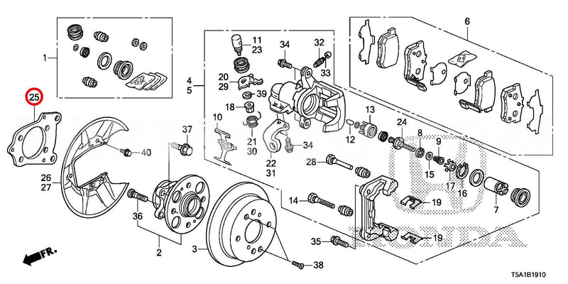 43250-T5B-950 - Rzcrewgarage