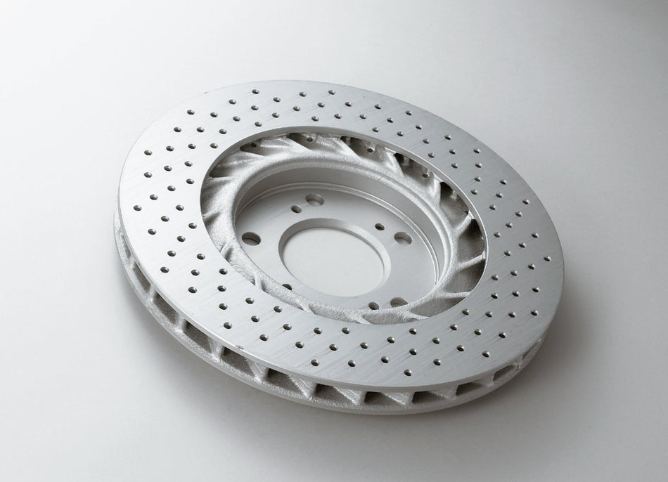 Spoon - Rear Drilled Brake Rotors S2000 AP1/AP2 42510-AP1-000 - Rzcrewgarage