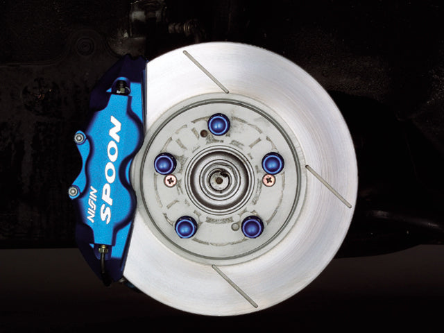 Spoon - Front Slotted Brake Rotors ( 282mm) Civic Type R EK9  45251-EK9-000 - Rzcrewgarage