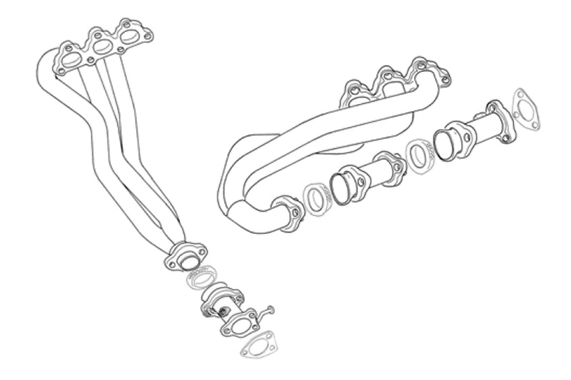 Fujitsubo Super EX Exhaust Headers - NA1 - 550-55504