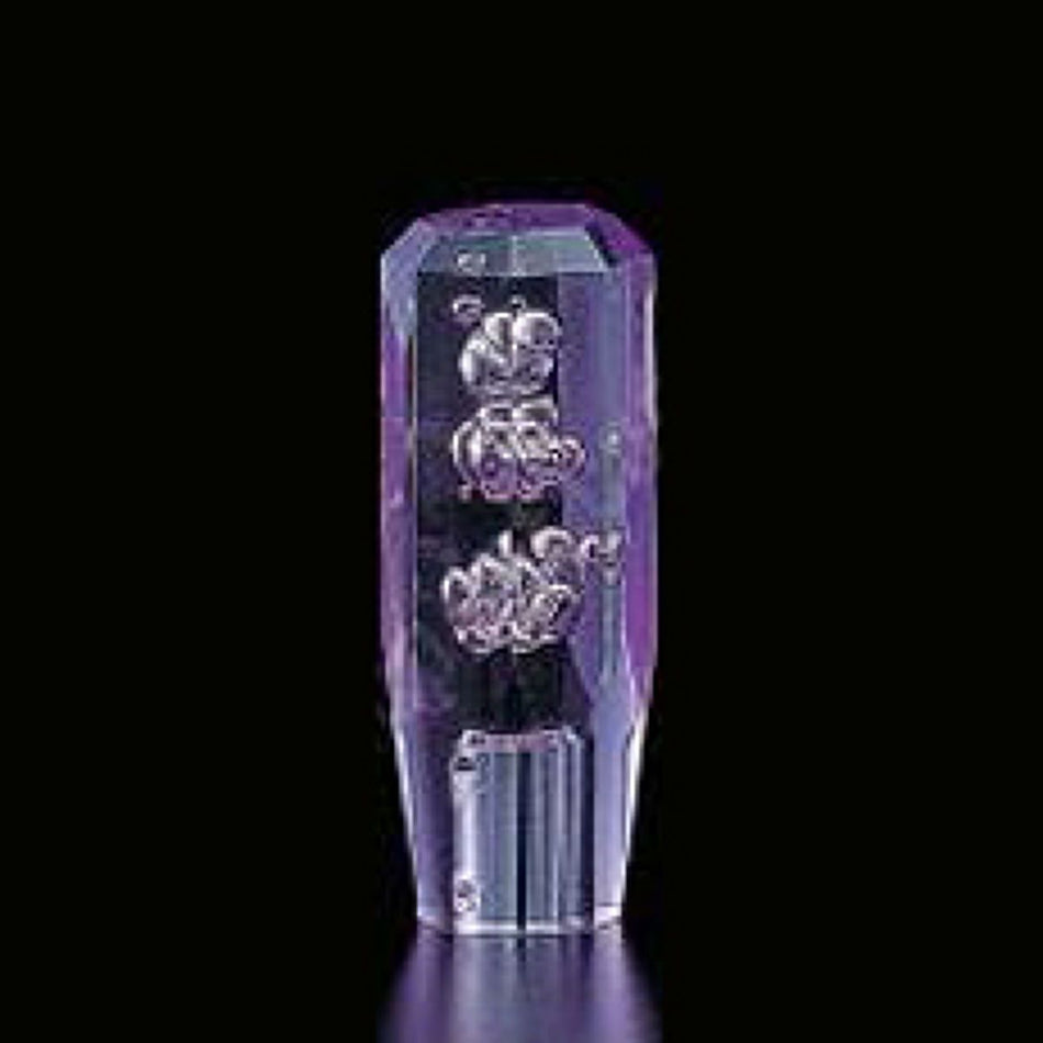 Grants - Crystal Bubble Shift Knob Purple 115mm 10x1.25-560698 - Rzcrewgarage