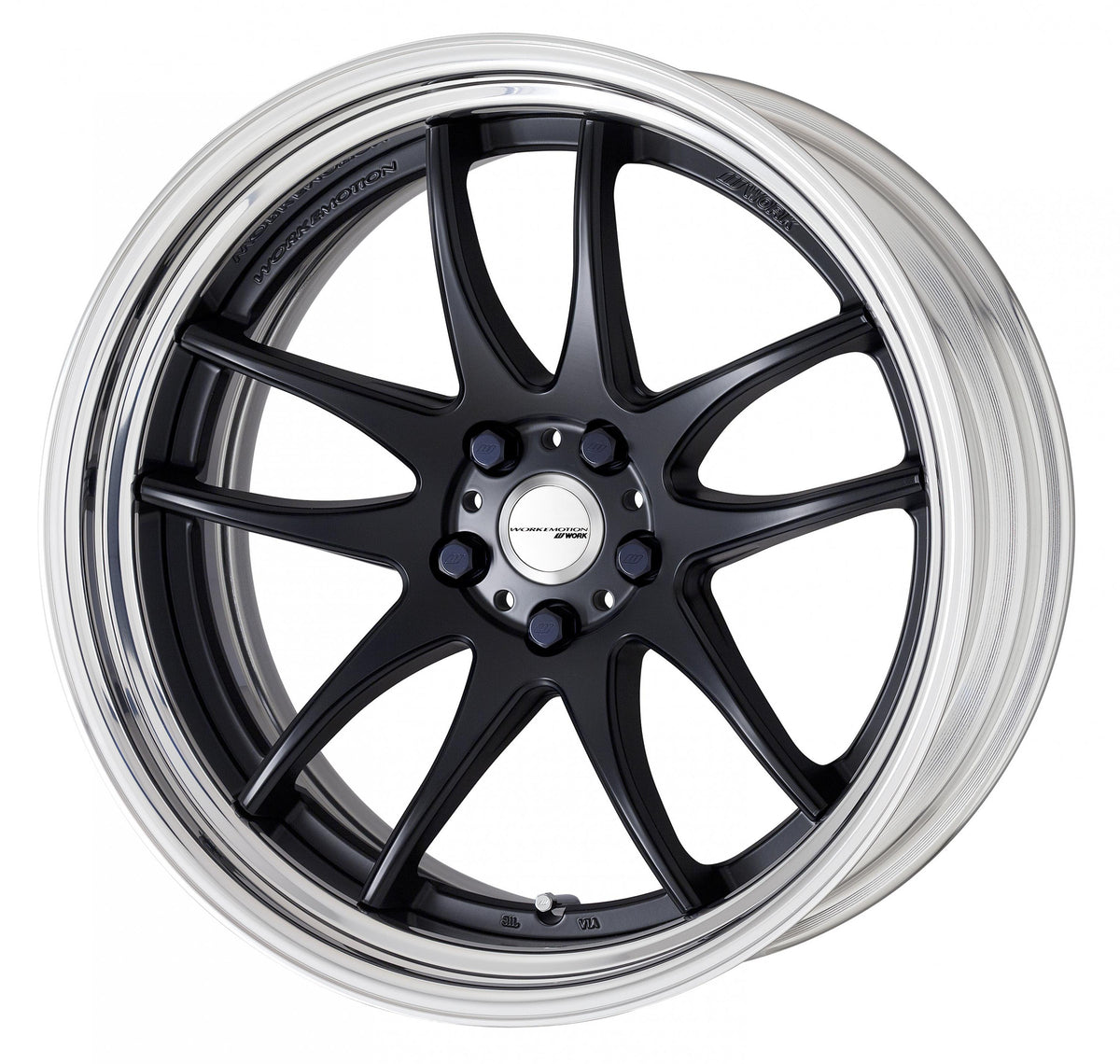 Work Wheels Emotion CR 2-Piece Full Reverse Standard A Disc - WORK-ECR2P-19x7.5-STDFR-MBL