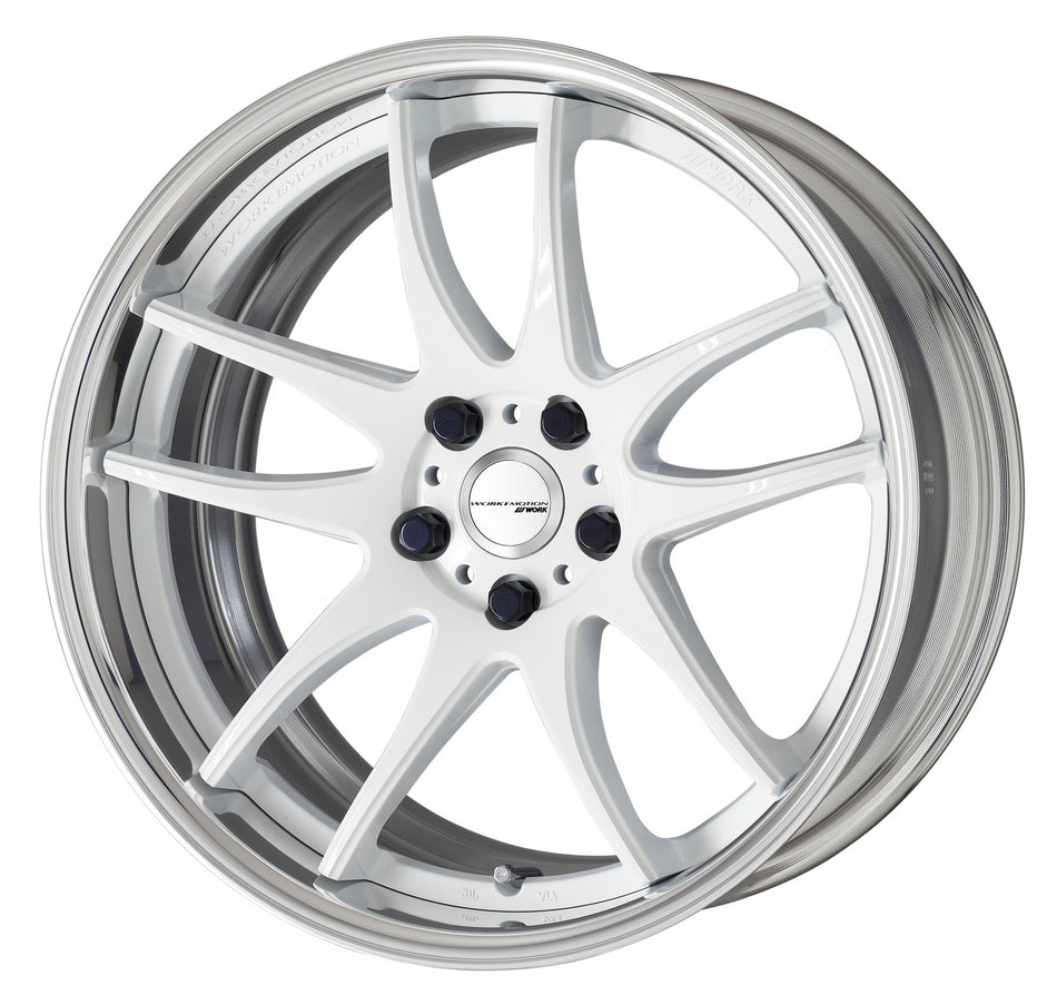 Work Wheels Emotion CR 2-Piece Full Reverse Standard A Disc - WORK-ECR2P-19x9.5-STDFR-WHT