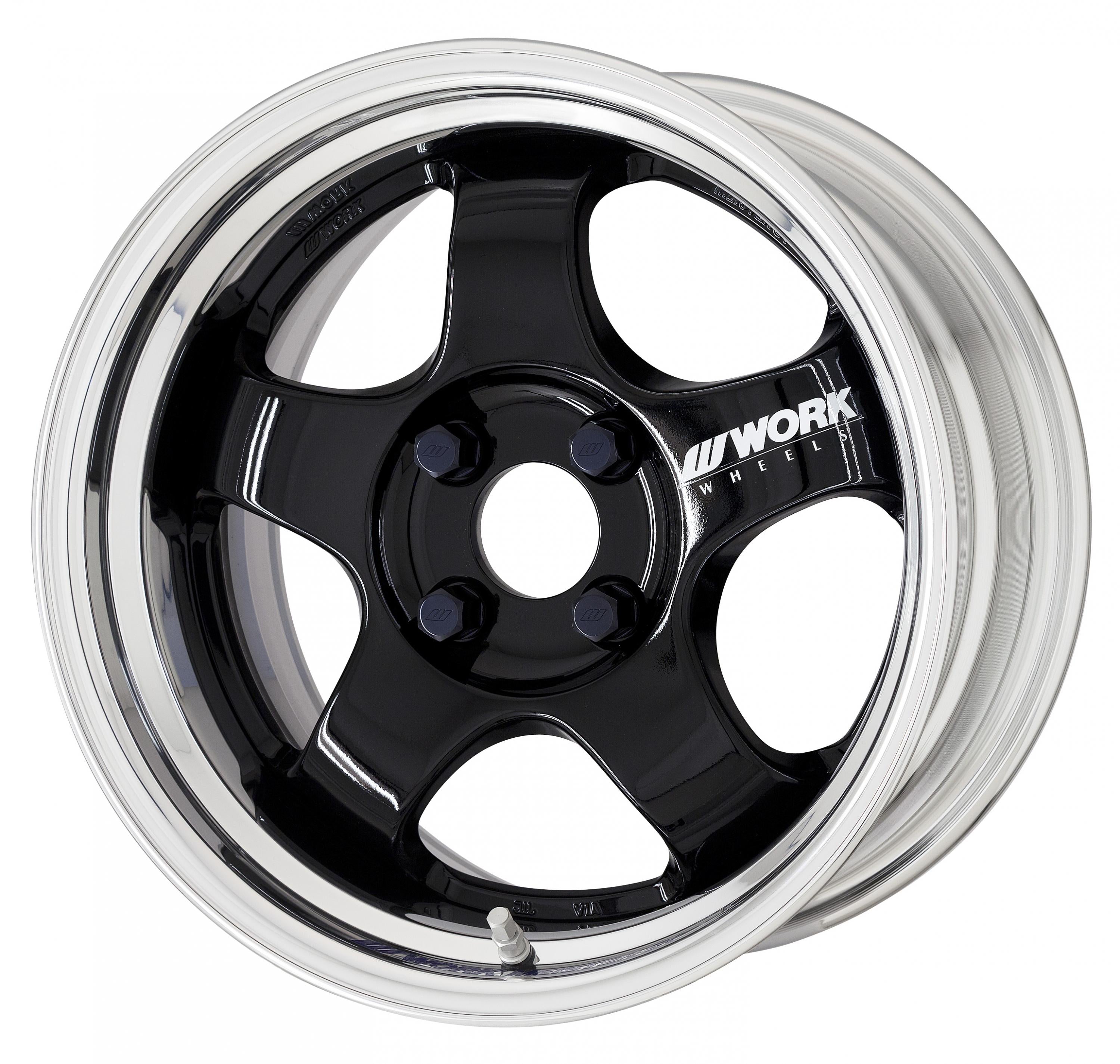 Work Wheels Meister S1 2PC (Adisk) - WORK-MS12PC(D-1541143-974BLK-JP1