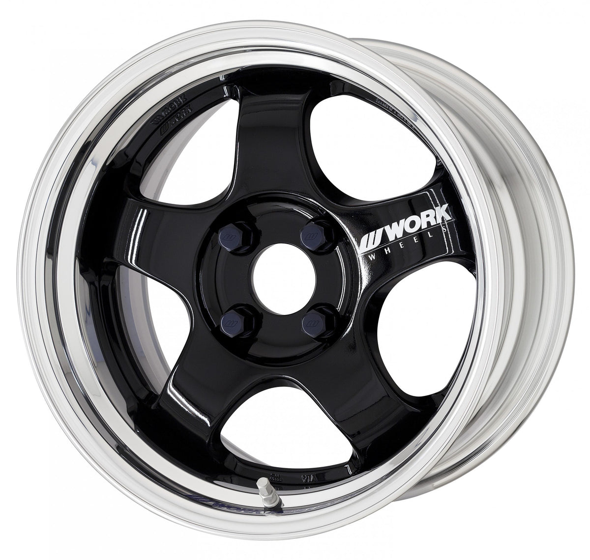 Work Wheels Meister S1 2PC (Rdisk) - WORK-MS12PC(D-1541143-851BLK-JP1