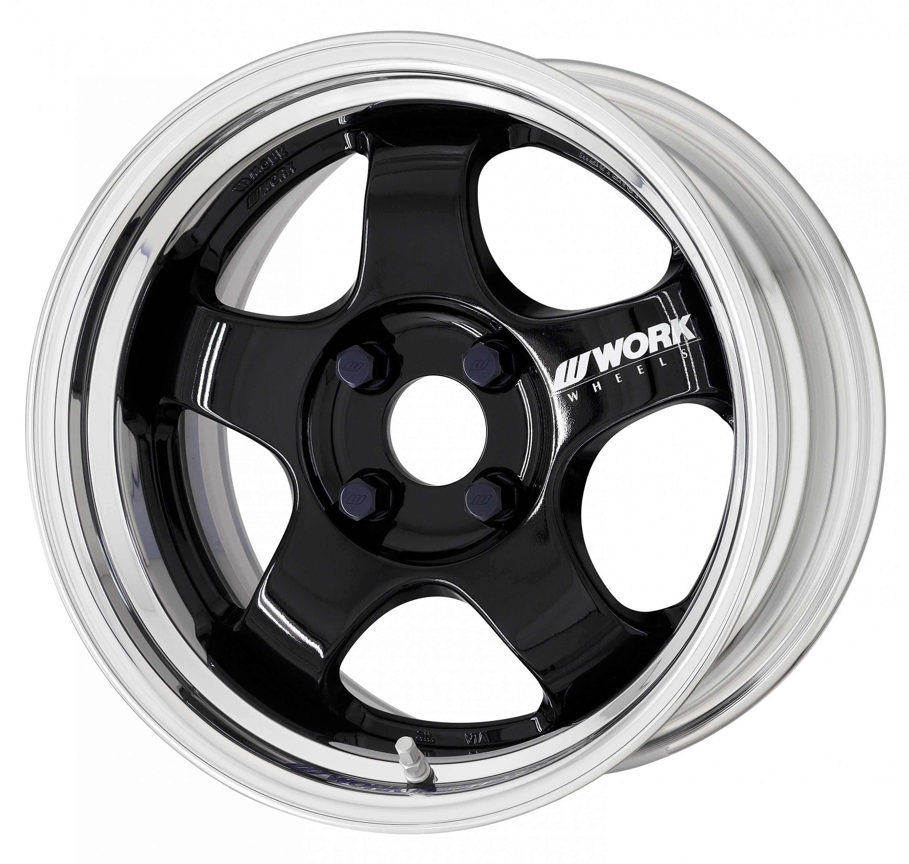 Work Wheels Meister S1 2PC (Rdisk) - WORK-MS12PC(D-1541143-851BLK-JP1