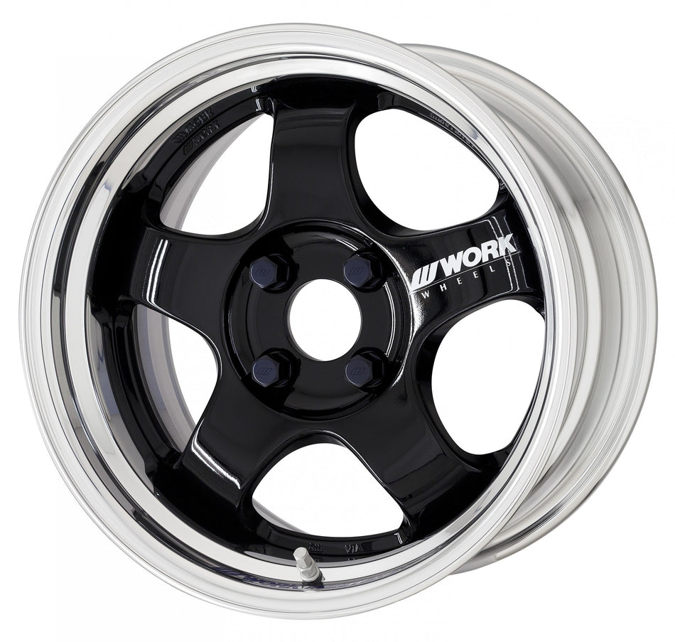 Work Wheels Meister S1 2PC (Adisk) - WORK-MS12PC(D-1541143-7555BLK-JP1