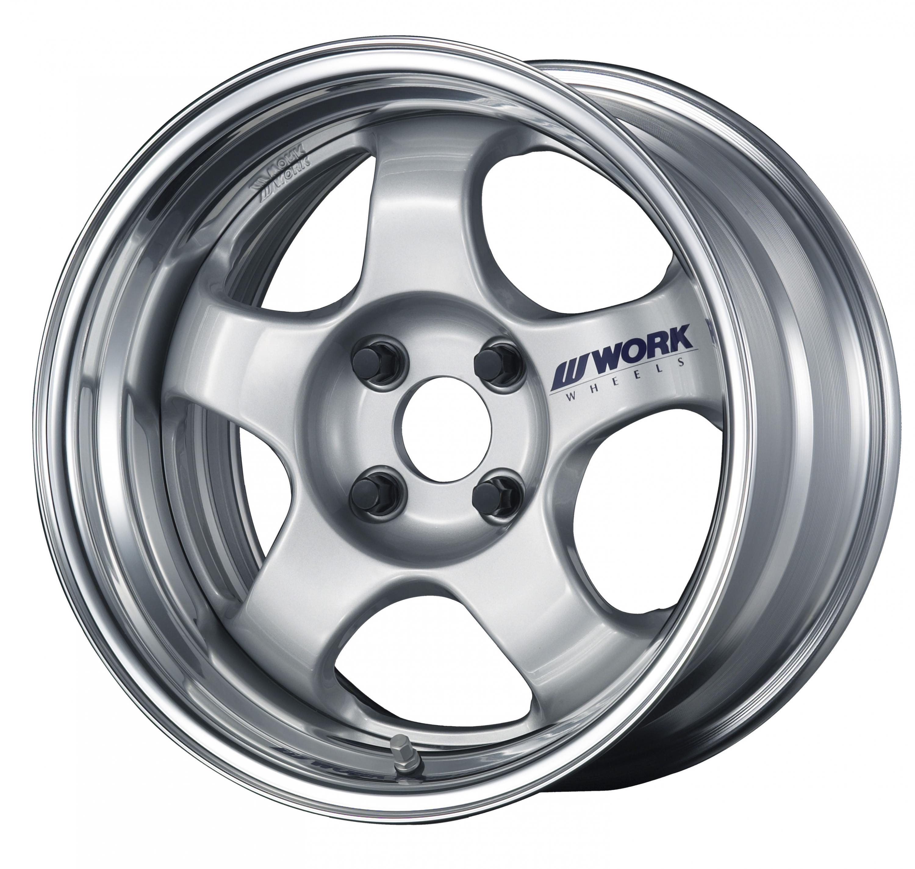 Work Wheels Meister S1 2PC (Rdisk) - WORK-MS12PC(D-155100-851SIL-JP1