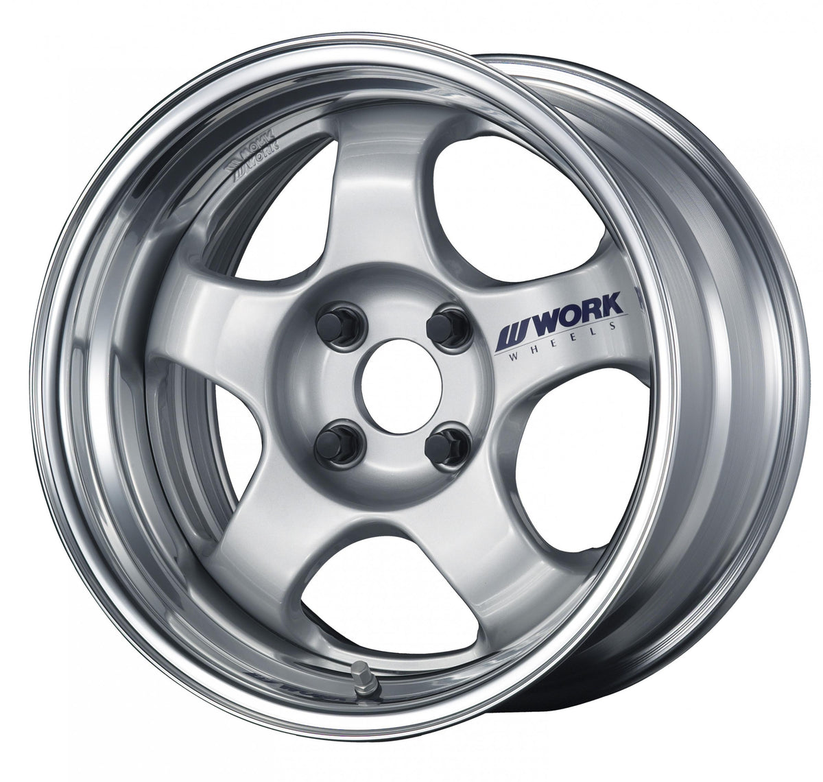 Work Wheels Meister S1 2PC (Rdisk) - WORK-MS12PC(D-155100-8557SIL-JP1