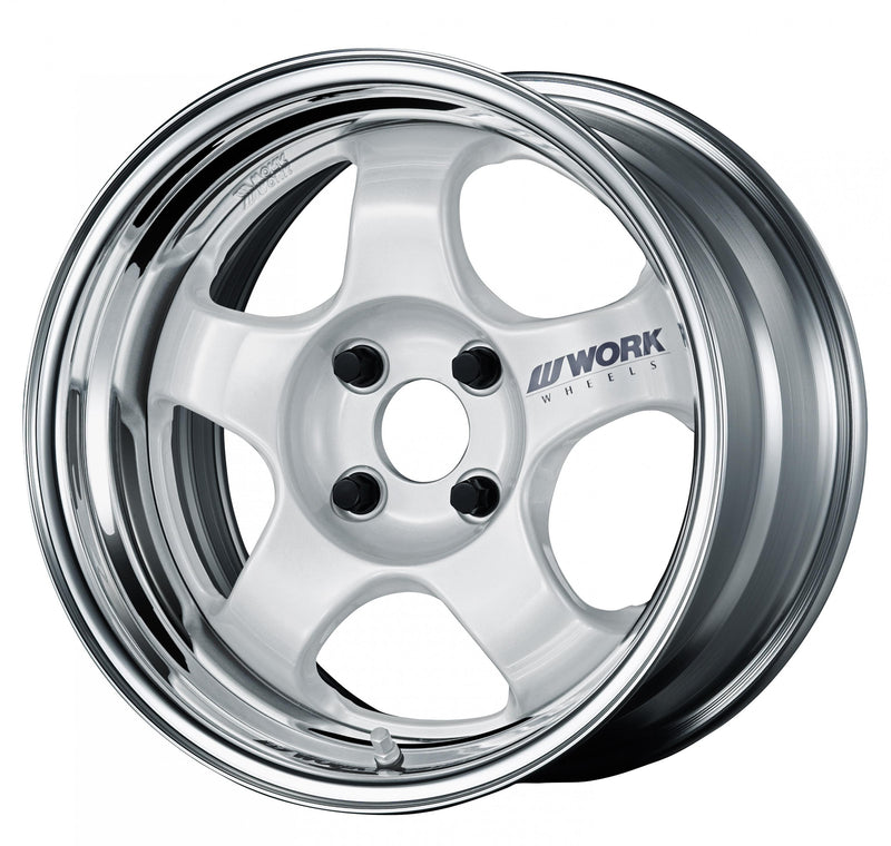 Work Wheels Meister S1 2PC (Rdisk) - WORK-MS12PC(D-154100-739WHT-JP1