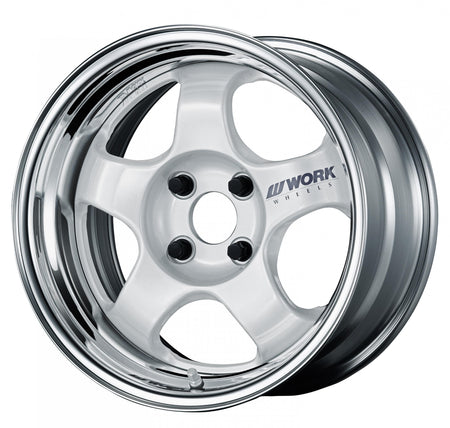 Work Wheels Meister S1 2PC (Rdisk) - WORK-MS12PC(D-155100-851WHT-JP1