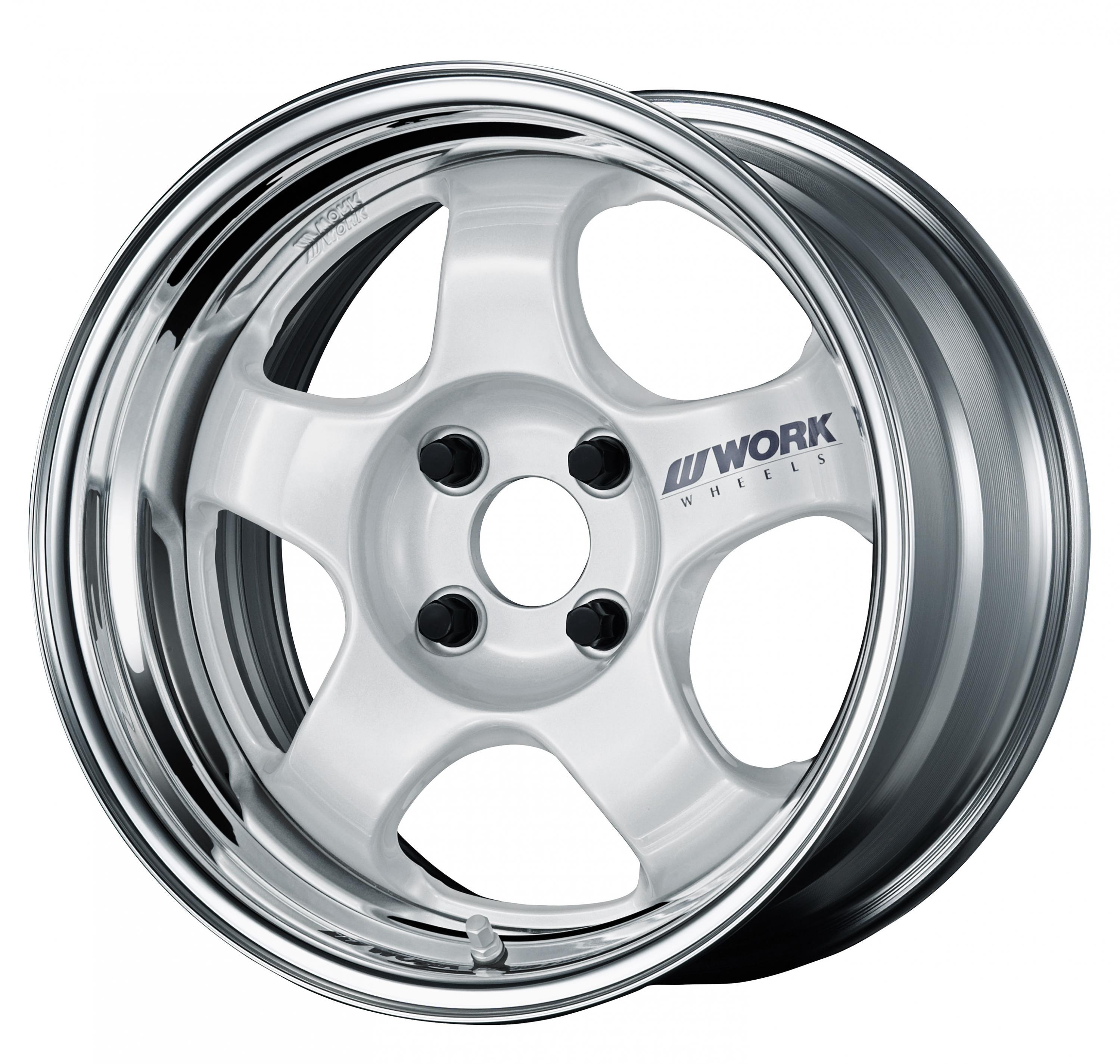 Work Wheels Meister S1 2PC (Rdisk) - WORK-MS12PC(D-154100-851WHT-JP1