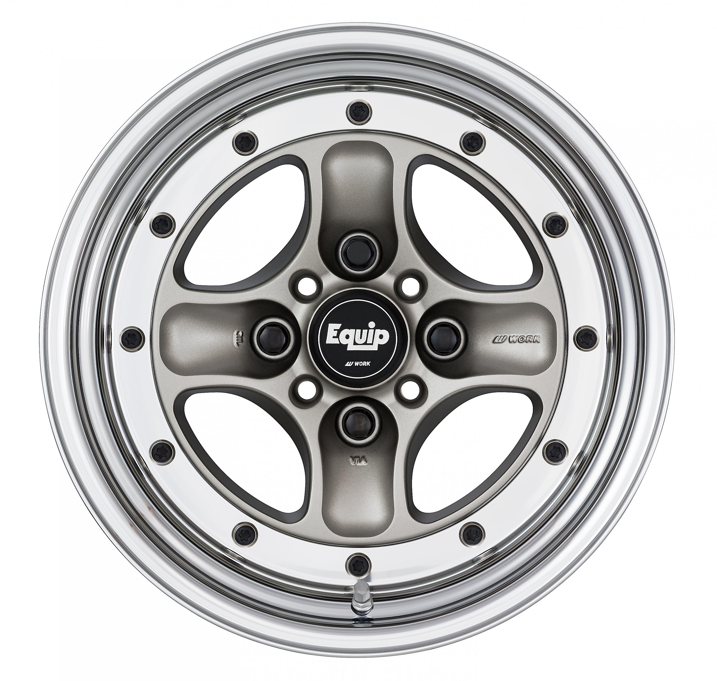 Work Wheels Equip 40 3-Piece Normal Standard A Disc - WORK-EQ40-15x7.5-STDN-BSL