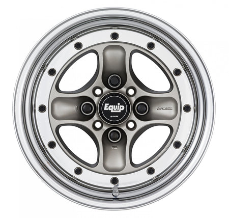 Work Wheels Equip 40 3-Piece Normal Standard A Disc - WORK-EQ40-15x5.0-STDN-BSL