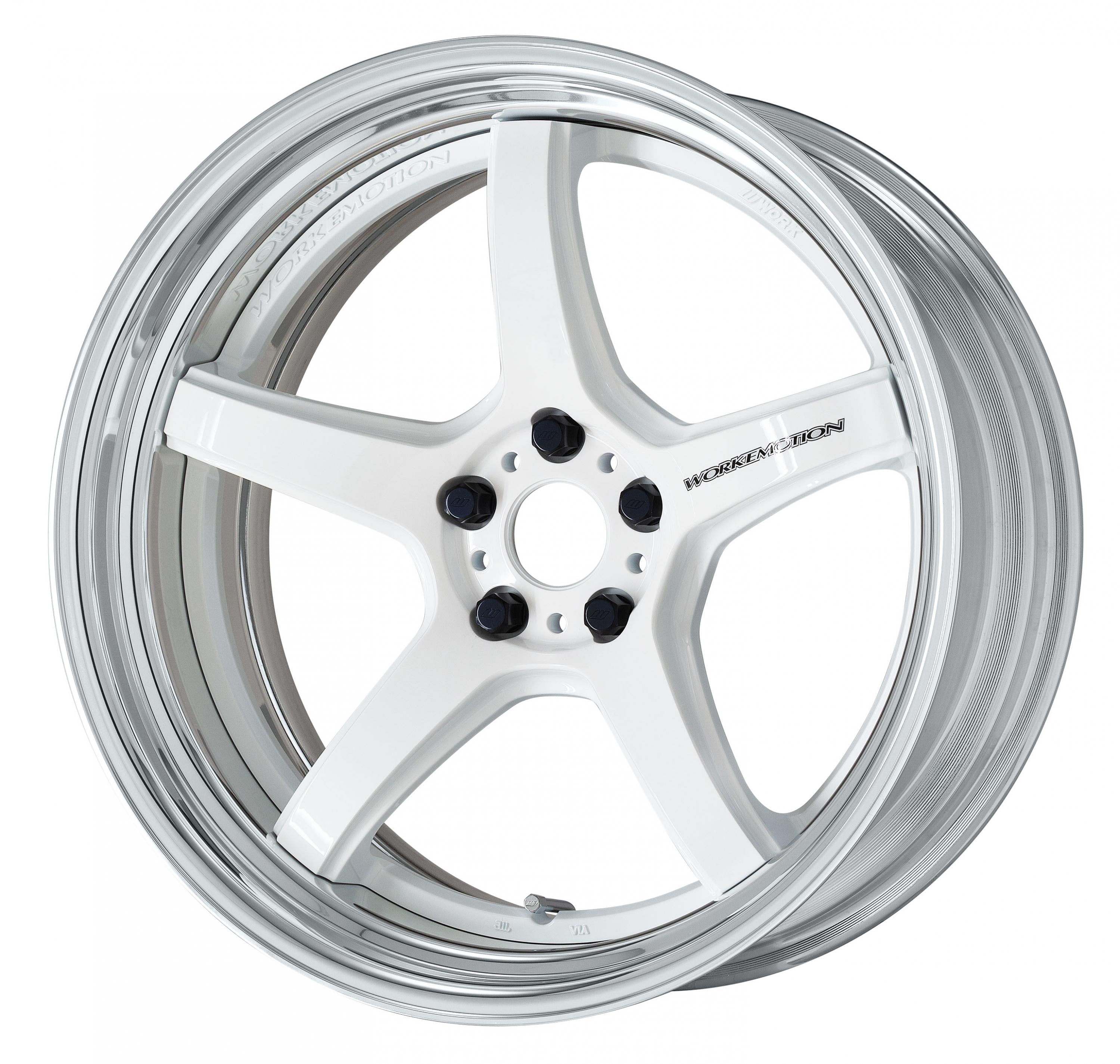 Work Wheels Emotion T5R 2-Piece Full Reverse Standard A Disc - WORK-ET5R2P-18x7.5-STDFR-WHT