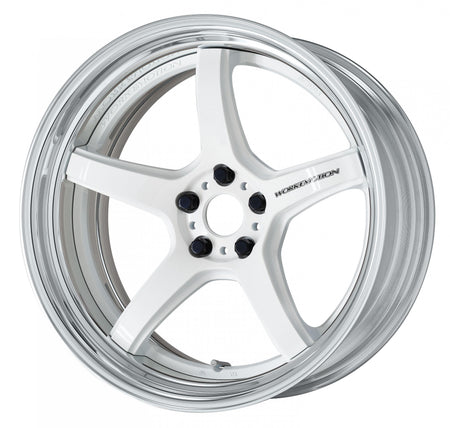 Work Wheels Emotion T5R 2-Piece Full Reverse Standard A Disc - WORK-ET5R2P-18x7.5-STDFR-WHT