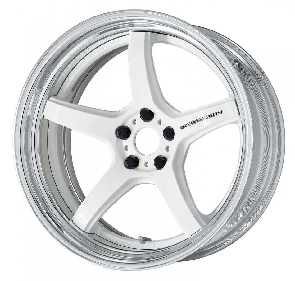 Work Wheels Emotion T5R 2-Piece Full Reverse Standard A Disc - WORK-ET5R2P-19x9.5-STDFR-WHT