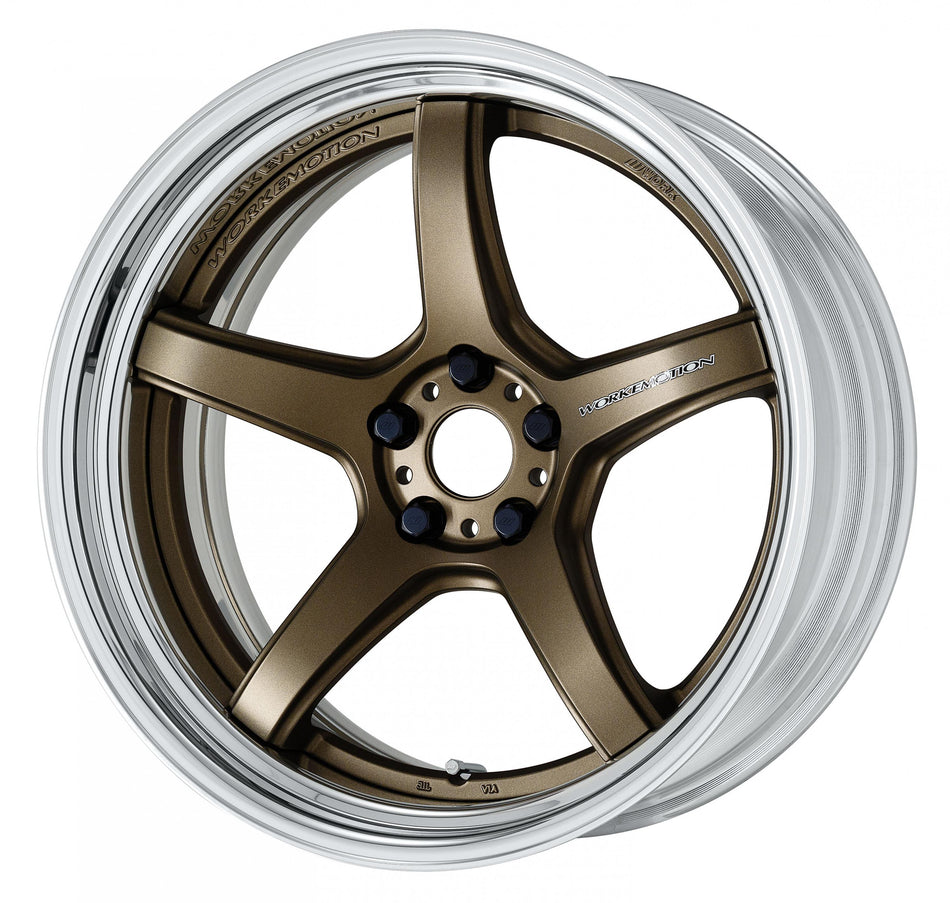 Work Wheels Emotion T5R 2-Piece Full Reverse Standard A Disc - WORK-ET5R2P-18x8.0-STDFR-AHG