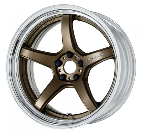 Work Wheels Emotion T5R 2-Piece Full Reverse Standard A Disc - WORK-ET5R2P-18x7.0-STDFR-AHG