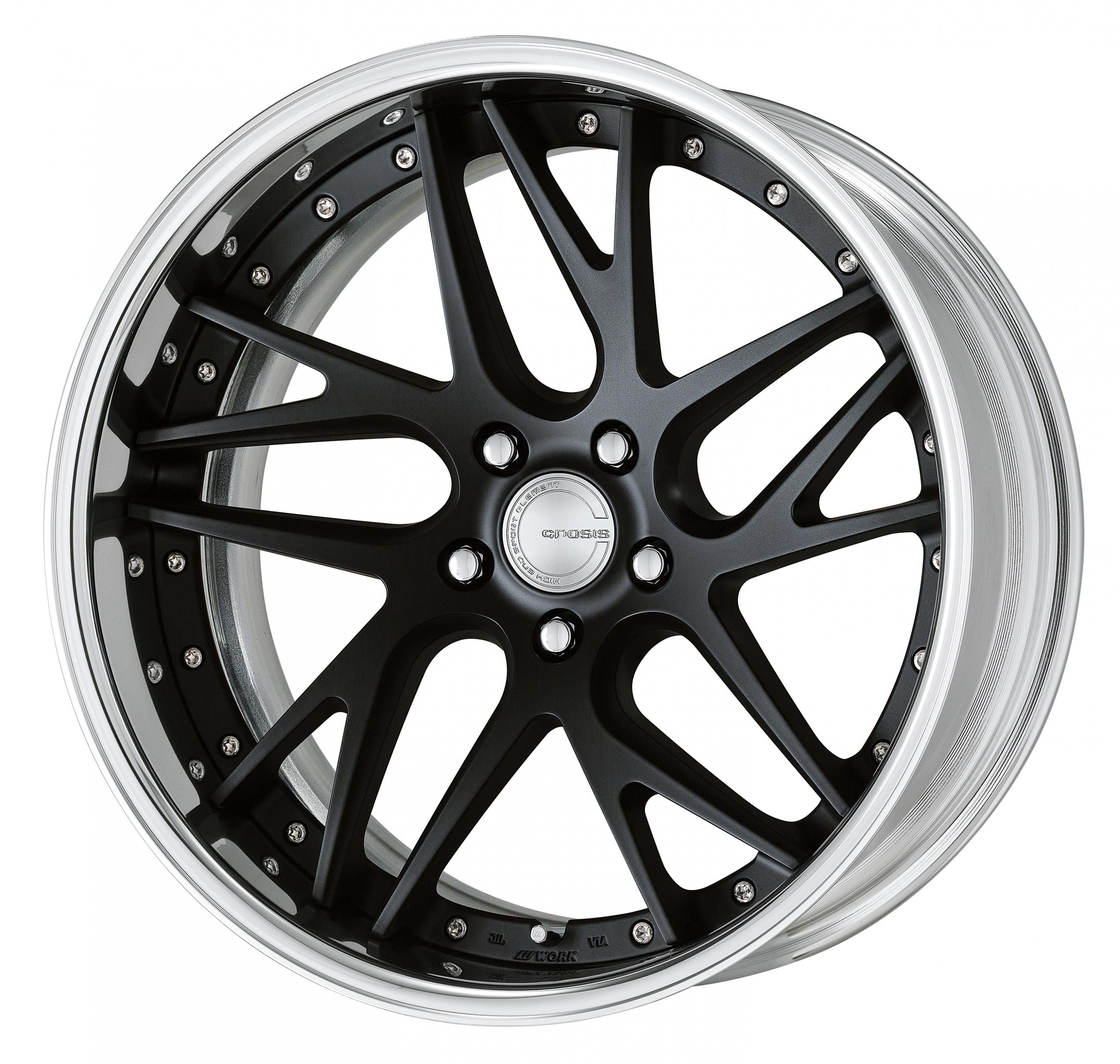 Work Wheels GNOSIS CVX 2-Piece Full Reverse Standard A Disc - WORK-GCVX-19x7.5-STDFR-MBL