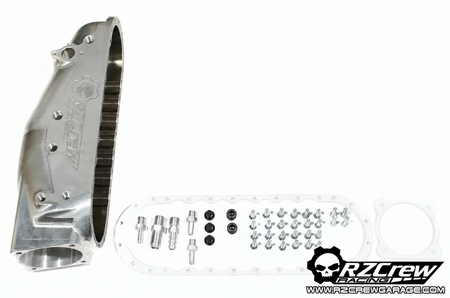 Rzcrew Racing - Billet Airstream Intake Manifold Replacement Plenum KIT - Mitsubishi - Lancer Evolution X CZ4A-HVAIR-T-EVOX-RP