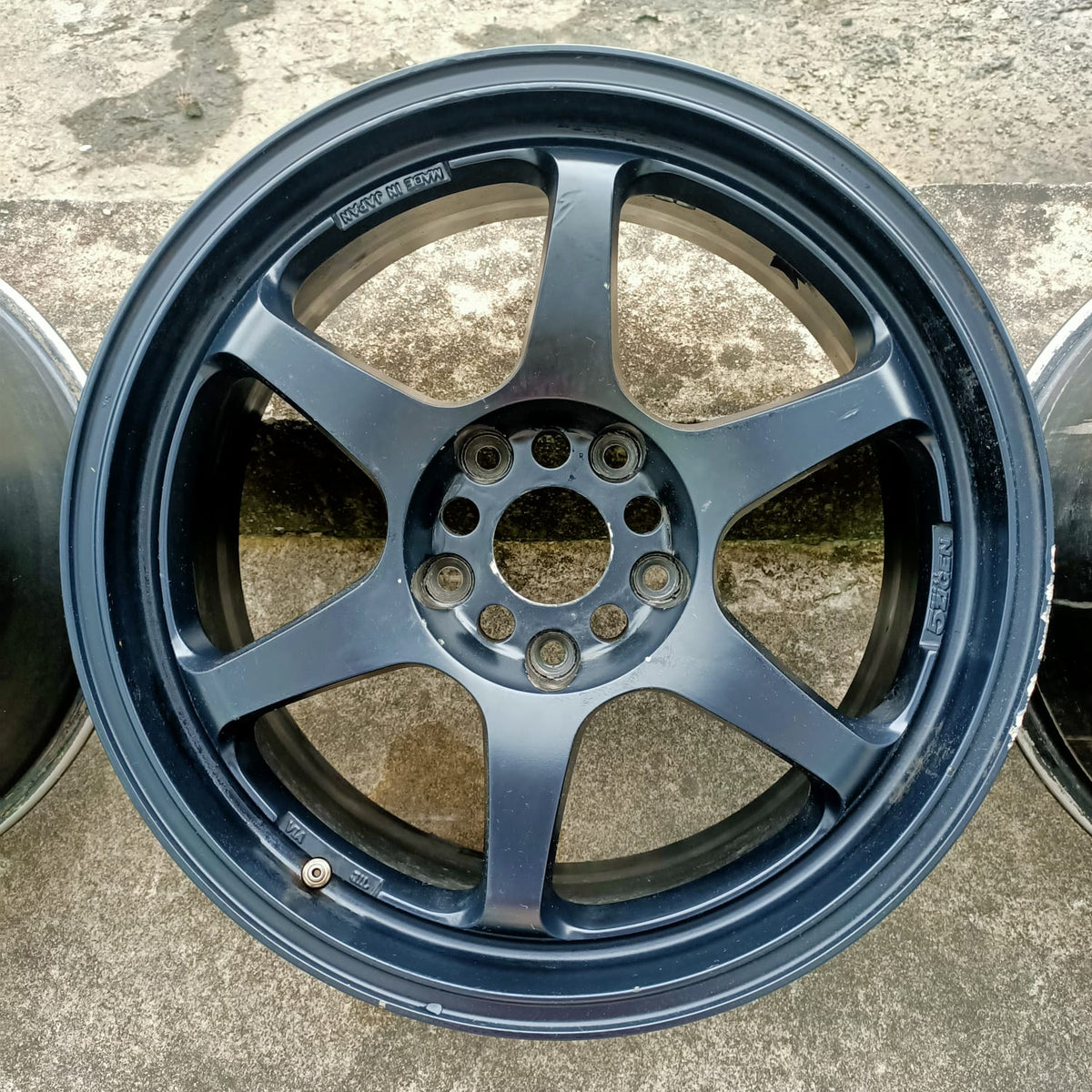 5Zigen Pro Racer GN+ (Second Hand set of 4) - 17x7.5J - 5x114.3 - ET: 43 (Black)