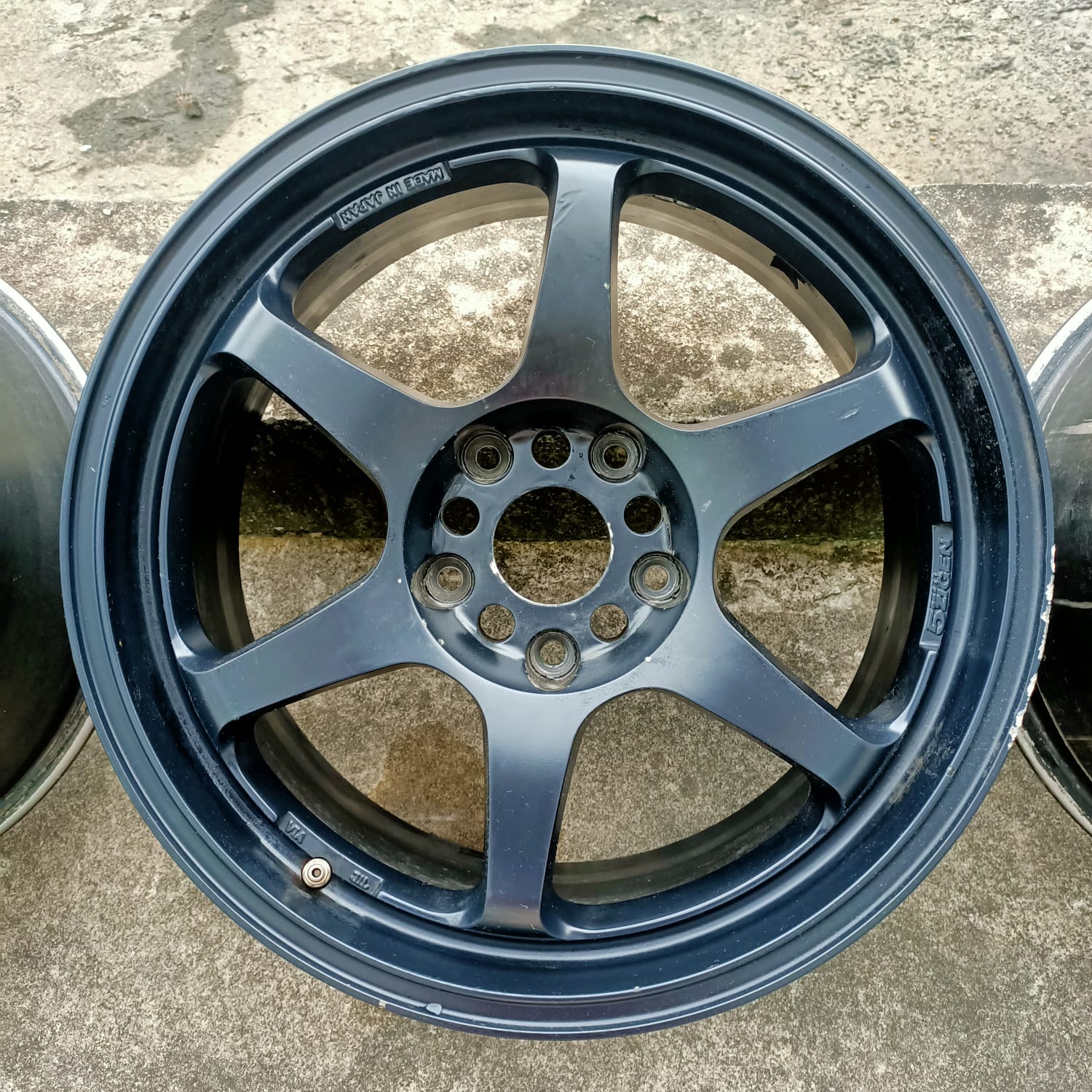 5Zigen Pro Racer GN+ (Second Hand set of 4) - 17x7.5J - 5x114.3 - ET: 43 (Black)