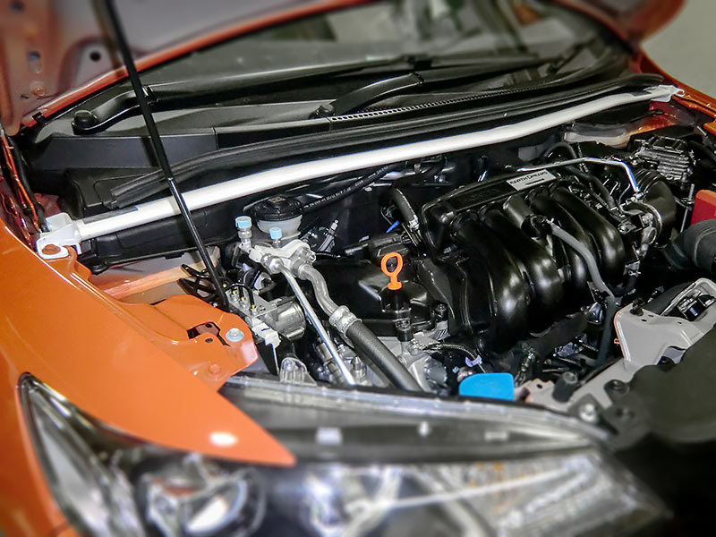 Okuyama Carbing - Front Type I Strut Bar (Steel) - Honda Fit-Jazz GK5