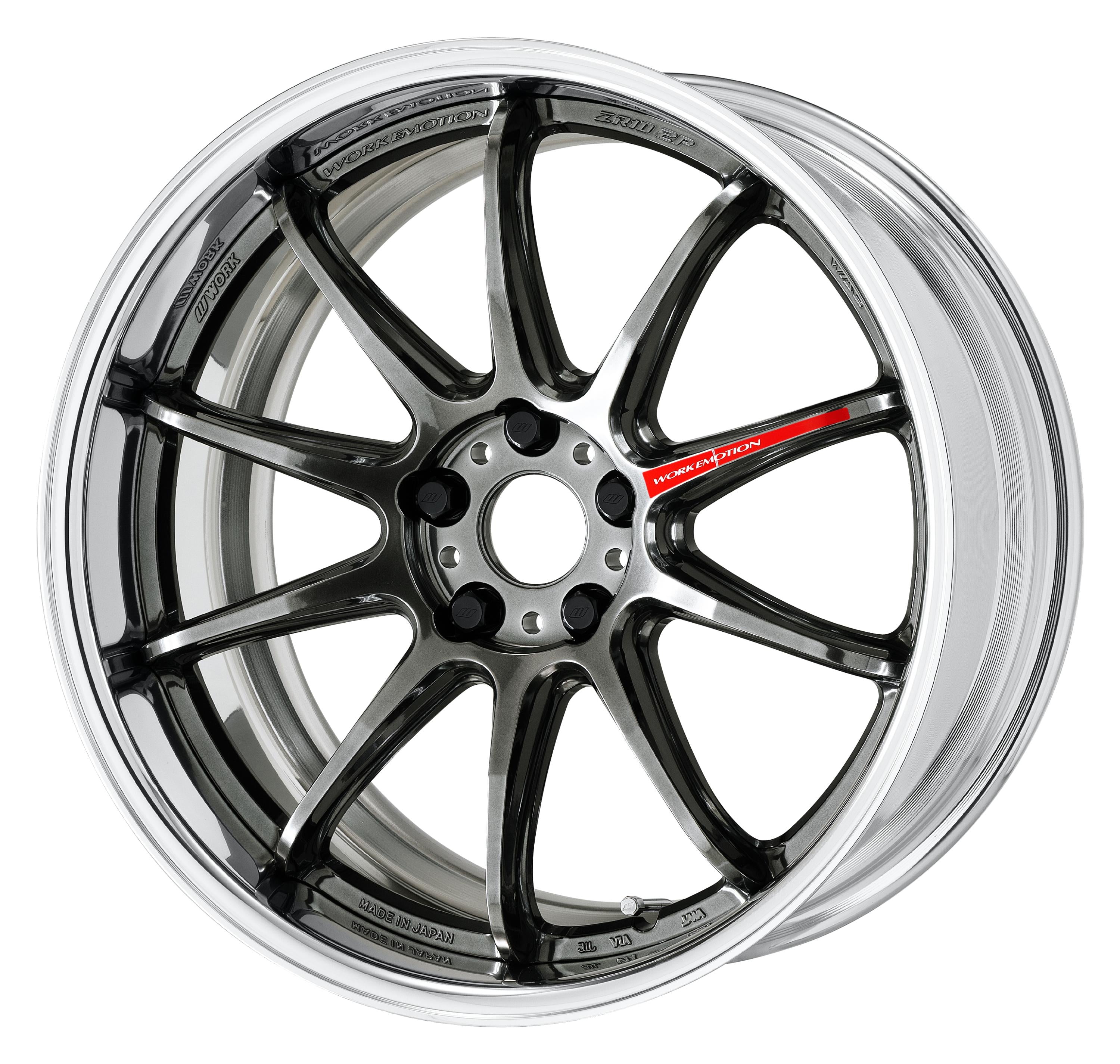 Work Wheels ZR10 2P (R disk) - RWORK-Z2P(RDS-195120-12569GBM-JP1