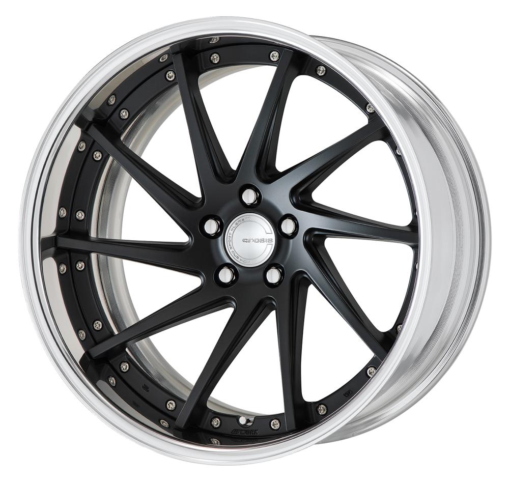 Work Wheels GNOSIS CVS 2-Piece Full Reverse Standard A Disc - WORK-GCVS-21x11.0-STDFR-MBL