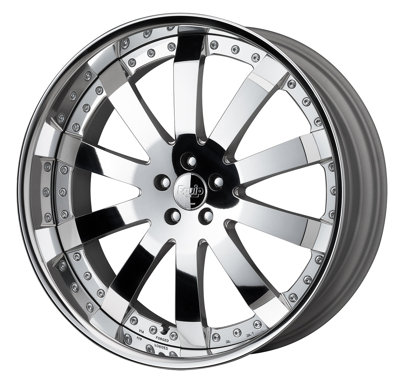 Work Wheels Equip E10 3-Piece Full Reverse Standard A Disc - WORK-EQE10-24x8.5-STDFR-PP
