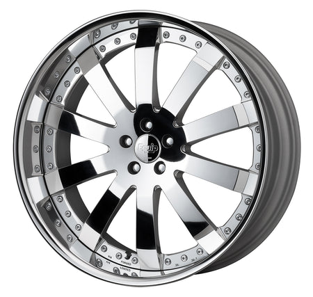 Work Wheels Equip E10 3-Piece Full Reverse Standard A Disc - WORK-EQE10-22x12.0-STDFR-PP