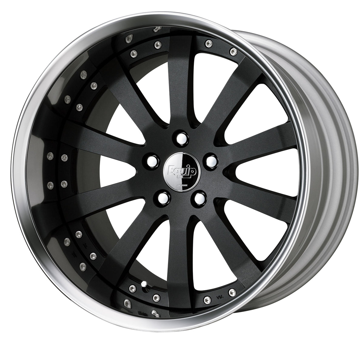 Work Wheels Equip E10 3-Piece Full Reverse Standard A Disc - WORK-EQE10-20x9.0-STDFR-SKB