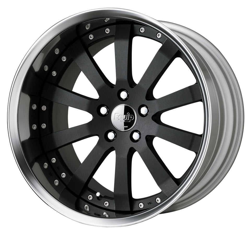 Work Wheels Equip E10 3-Piece Full Reverse Standard A Disc - WORK-EQE10-19x8.0-STDFR-SKB