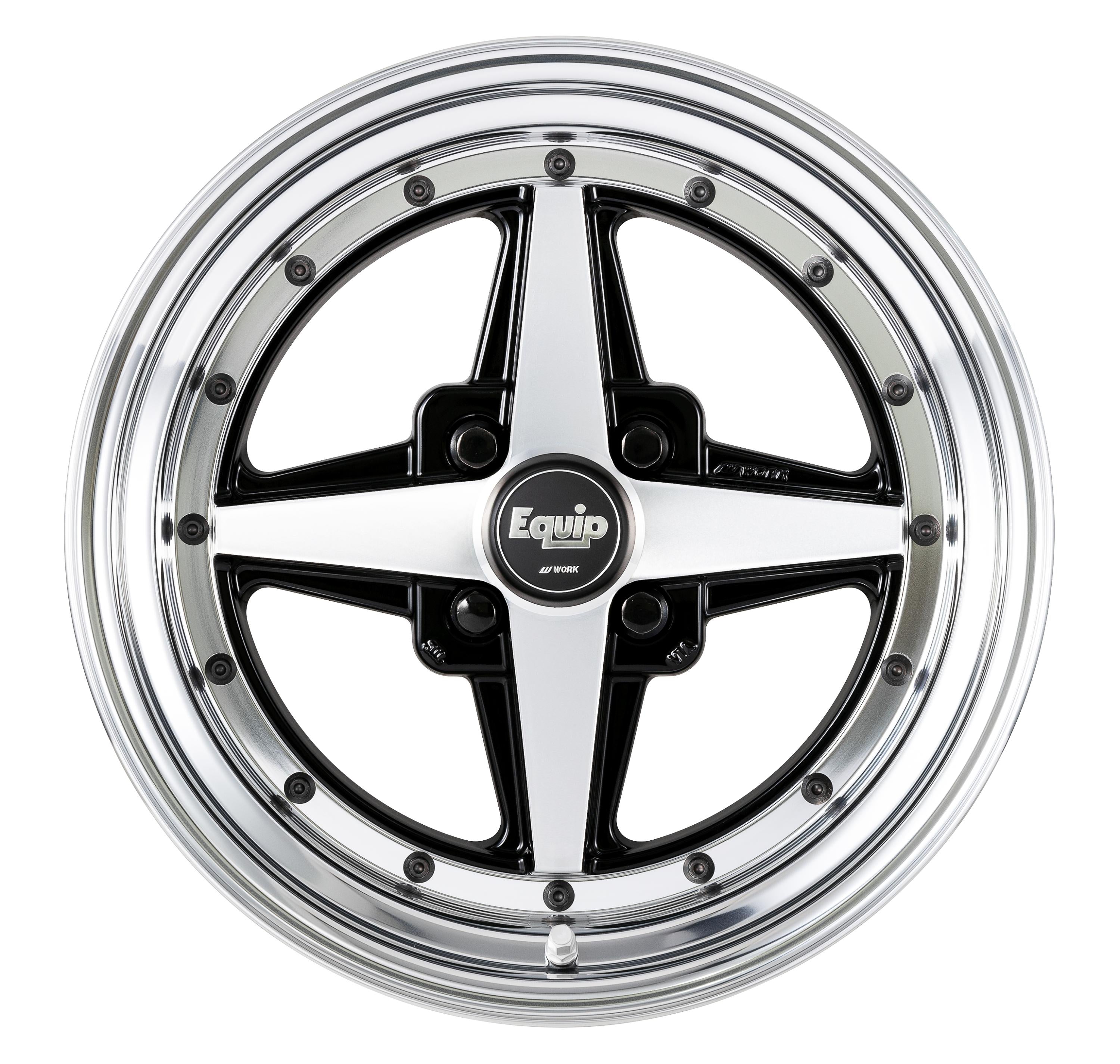 Work Wheels Equip 01 3-Piece Normal Standard A Disc - WORK-EQ01-14x8.0-STDN-BP