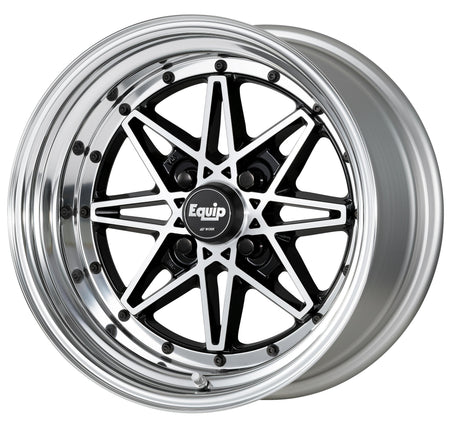 Work Wheels Equip 03 3-Piece Normal Standard A Disc - WORK-EQ03-15x5.0-STDN-BP