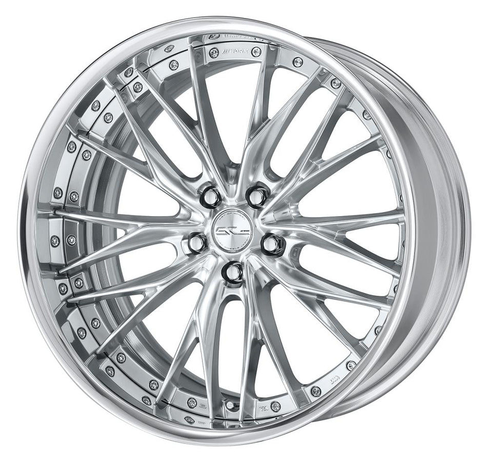 Work Wheels SCHWERT BRUNNEN 2-Piece Full Reverse Standard A Disc - WORK-SBRN-19x12.5-STDFR-SRS