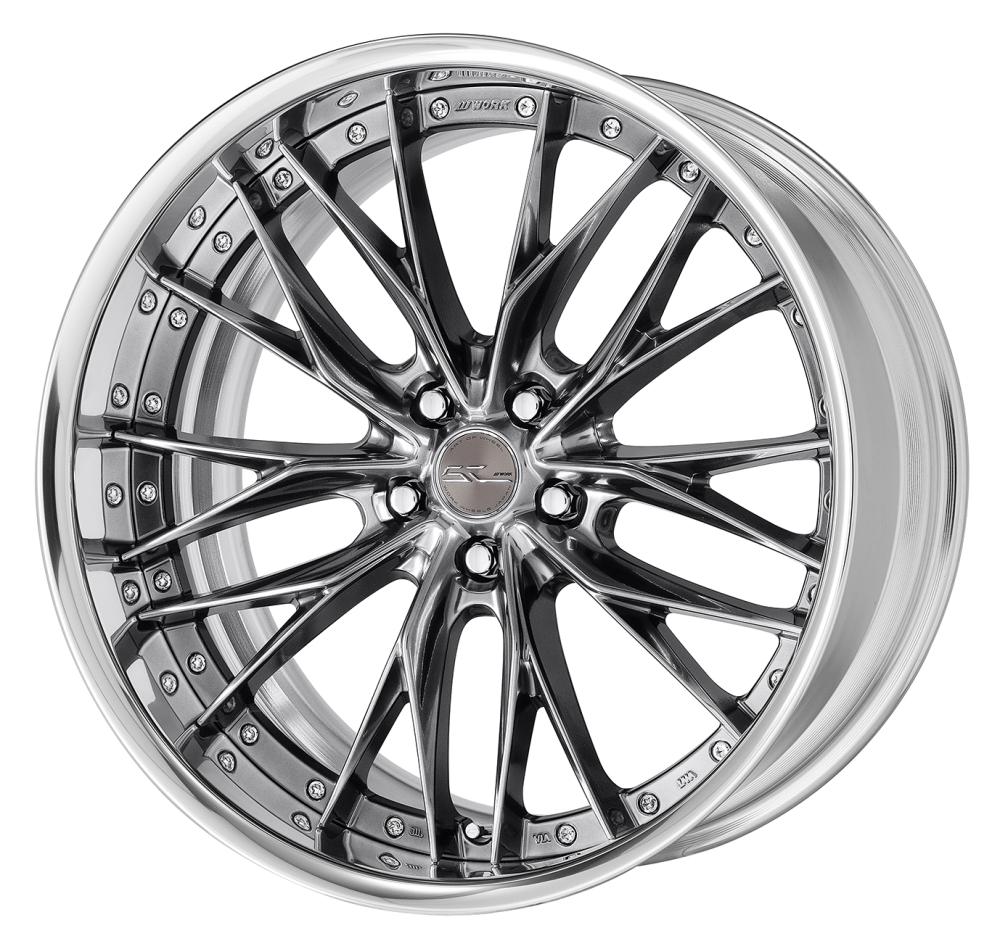Work Wheels SCHWERT BRUNNEN 2-Piece Full Reverse Standard A Disc - WORK-SBRN-20x9.5-STDFR-BSB