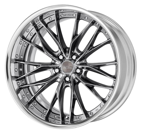 Work Wheels SCHWERT BRUNNEN 2-Piece Full Reverse Standard A Disc - WORK-SBRN-20x9.5-STDFR-BSB