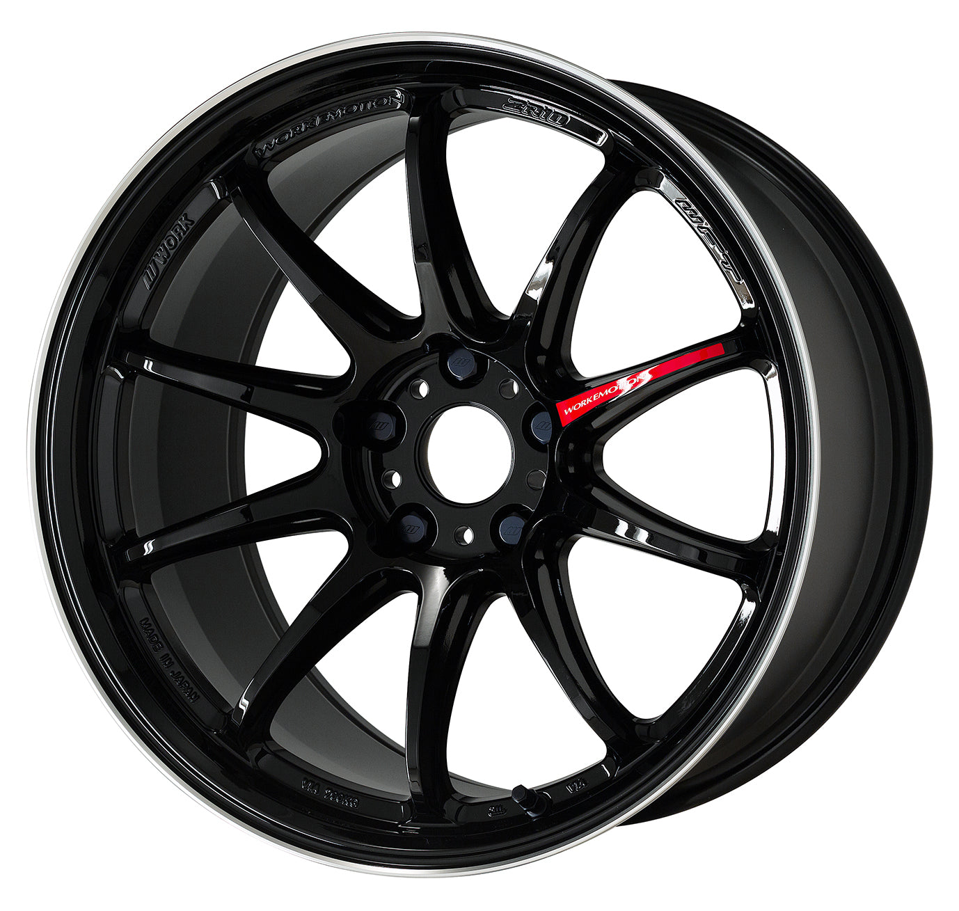 Work Wheels Emotion ZR10 - WORK-EZR-1851143-7538BLKLC-JP1