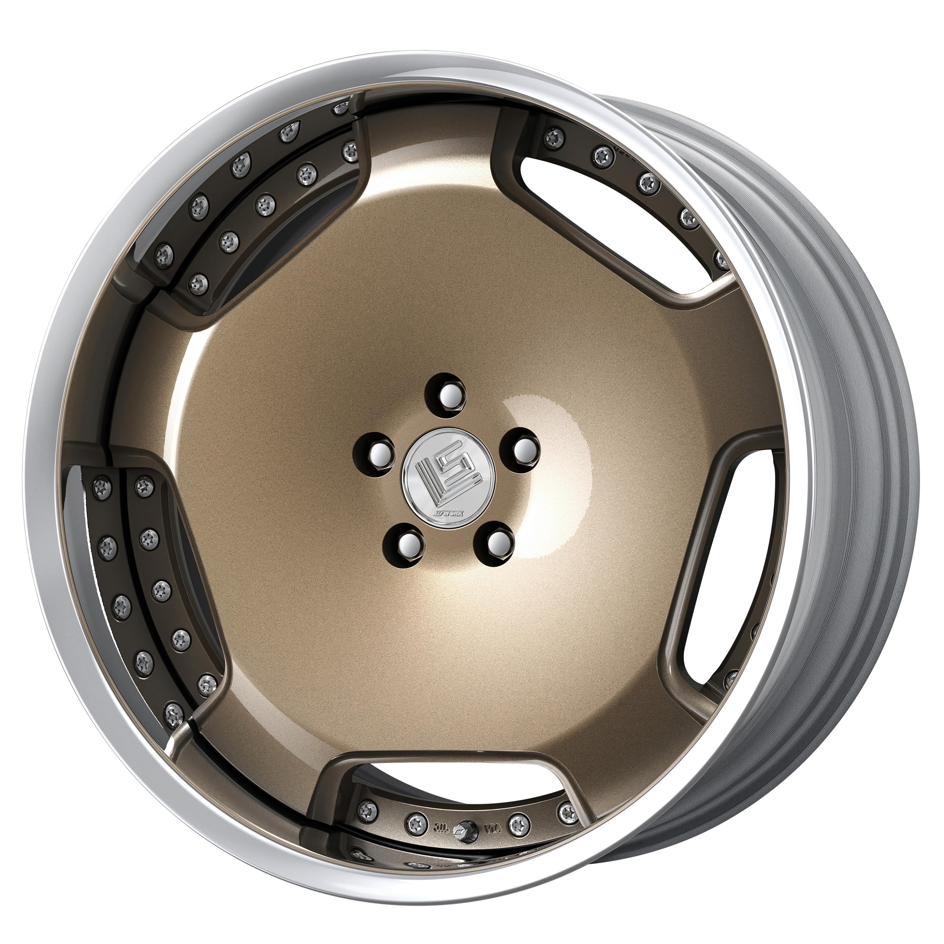 Work Wheels LS Adamas 3-Piece Full Reverse Standard A Disc - WORK-LSADAMAS-22x10.5-STD-PNT