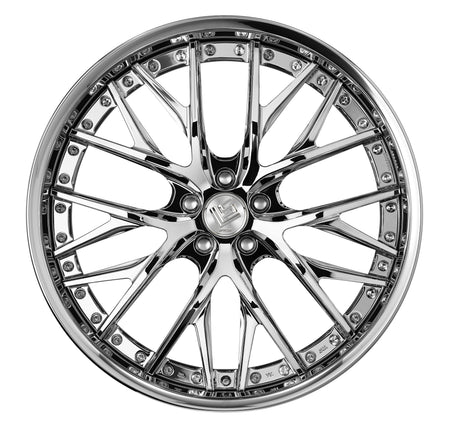 Work Wheels LS Vajra 3-Piece Full Reverse Standard A Disc - WORK-LVAJRA-21x9.5-STDFR-SC